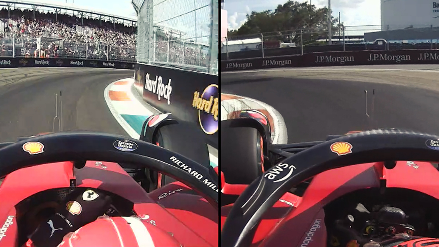 HEAD-TO-HEAD: How Leclerc beat Ferrari team mate Sainz in qualifying for the 2022 Miami GP