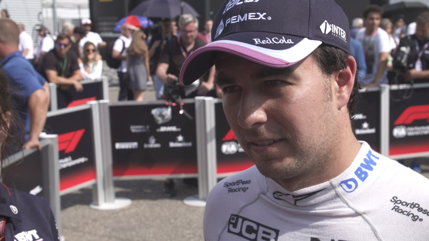 Sergio Perez: We've taken 'a step forward' today