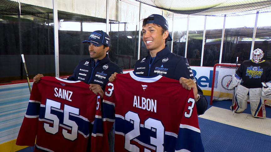 Fan Forum: Teams take part in hockey drills in Montreal 
