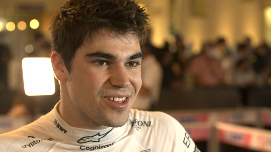 Lance Stroll: 'Tough' day at Yas Marina Circuit