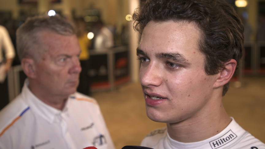 Lando Norris: 'I'm annoyed' I let Perez past