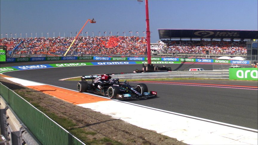 2021 Dutch GP FP1: Hamilton experiences challenges of Zandvoort circuit