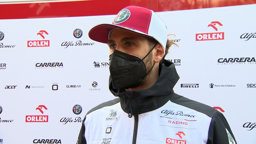 Antonio Giovinazzi: Alfa Romeo have made 'good start' to Emilia Romagna GP