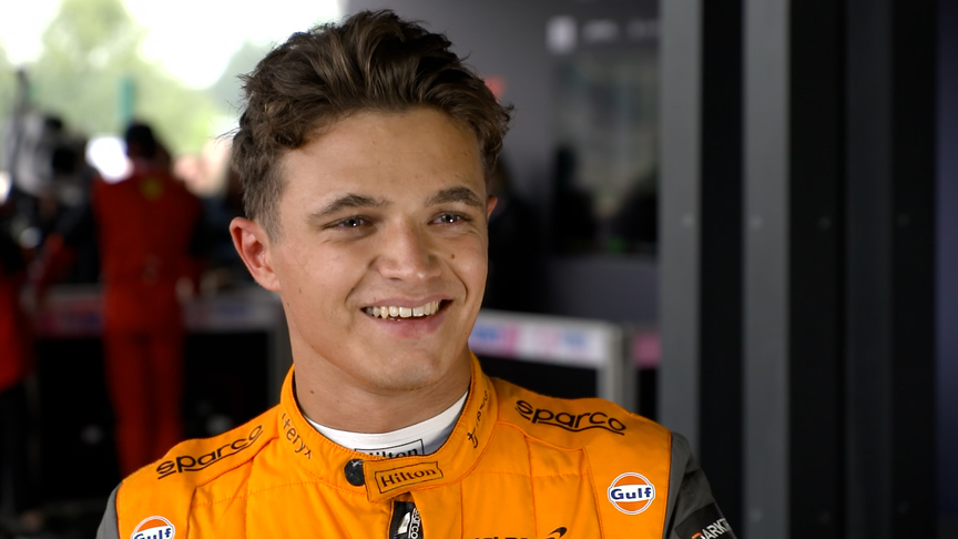 Lando Norris: 'Getting into the points is our target' after qualifying in Spa