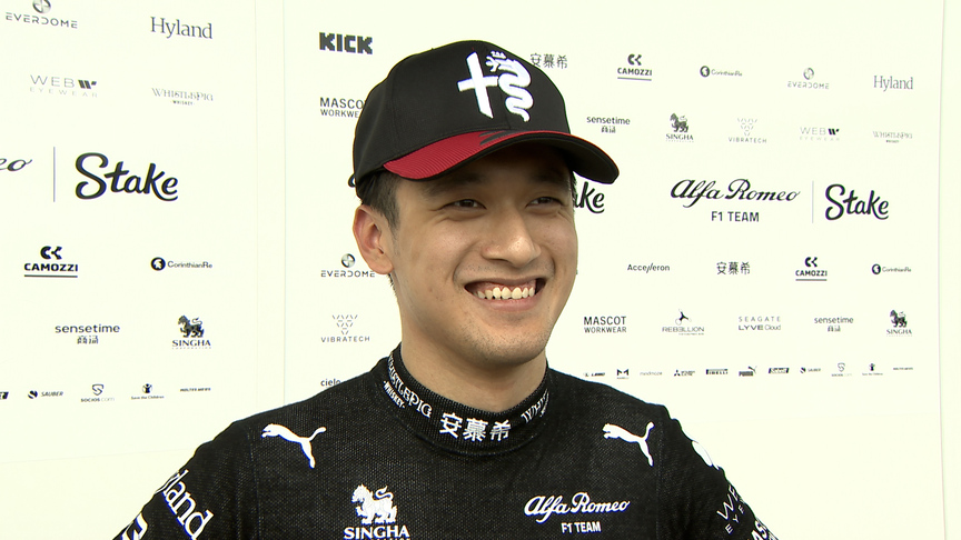 Zhou explains the car issue that limited his running in second practice at Suzuka