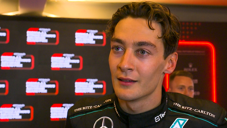 Russell admits ‘I’ve not had the pace all weekend’ after P5 in Abu Dhabi