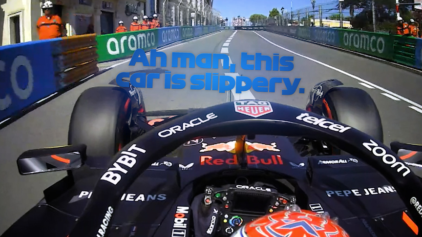 2024 Monaco GP Qualifying: The moment Verstappen hit the wall to end his pole charge