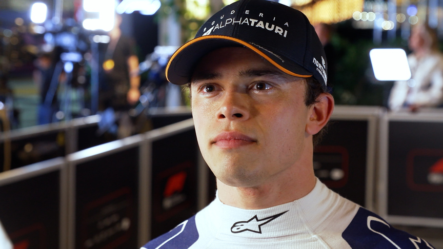 De Vries explains qualifying spin in Jeddah: ‘I just exceeded the limits’