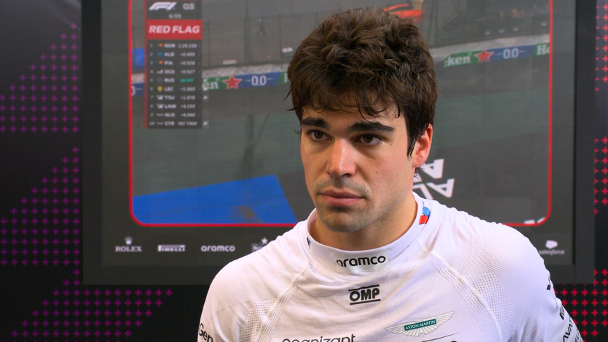 Stroll explains what happened in his Q2 crash at Interlagos