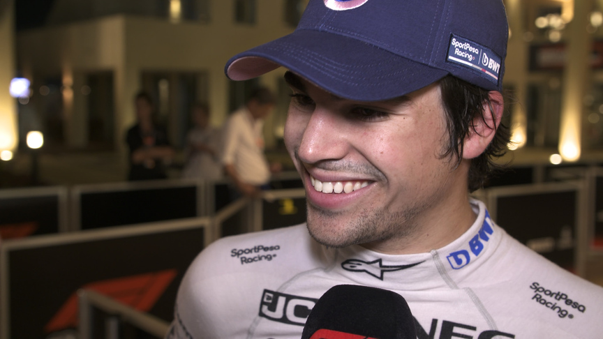 Lance Stroll: We were just pounding around in the end