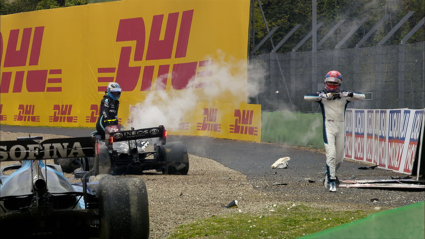 Who was to blame? All the reactions to Bottas and Russell's Imola crash