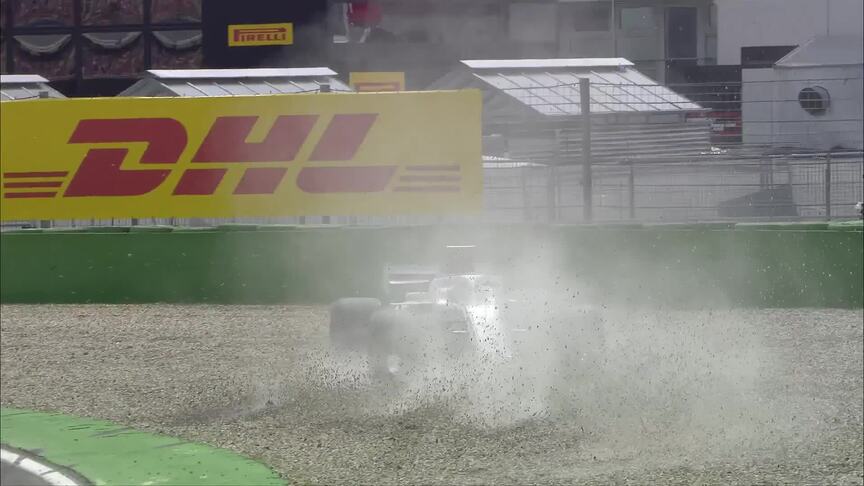 QUALIFYING: Ericsson lucky to escape Turn 13 gravel