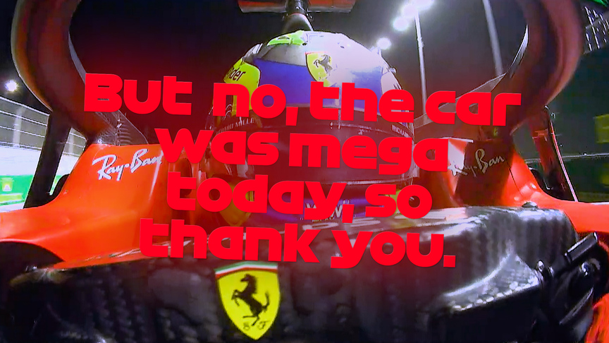 2024 Saudi Arabian Grand Prix: Oliver Bearman crosses the line to seal points finish on F1 debut for Ferrari