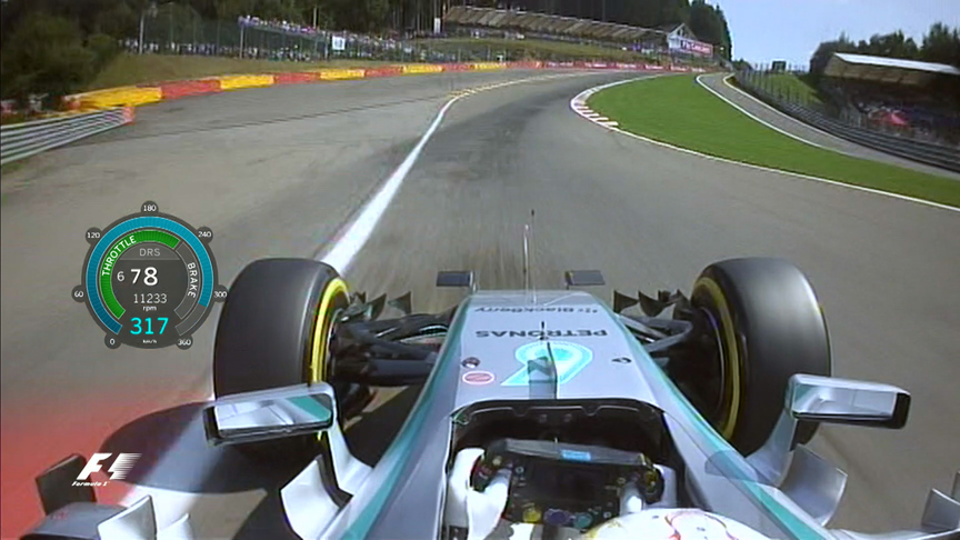 Onboard pole position lap - Belgium