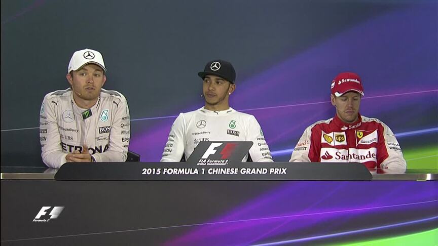 Rosberg criticises Hamilton in Chinese GP press conference
