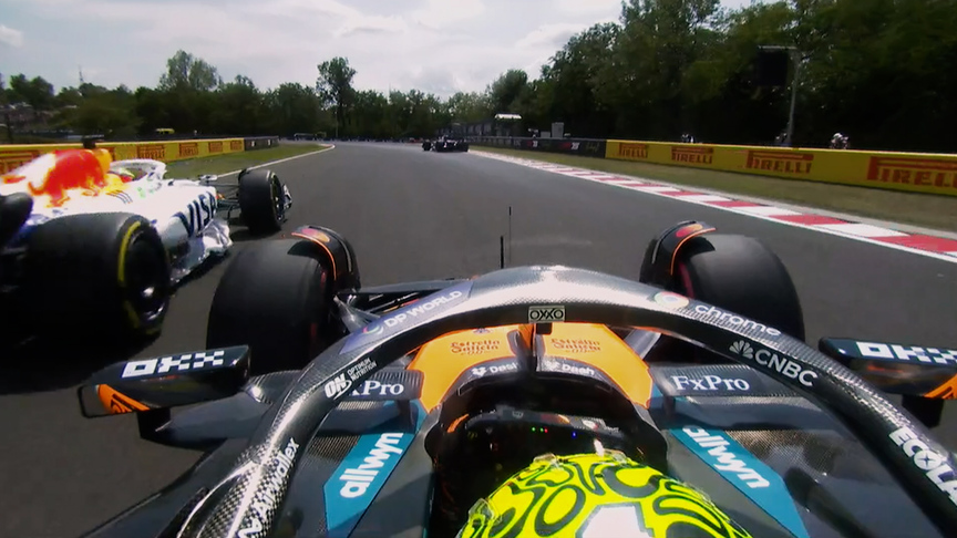 2025 Hungarian GP FP3: Hadjar frustrasted by traffic during practice