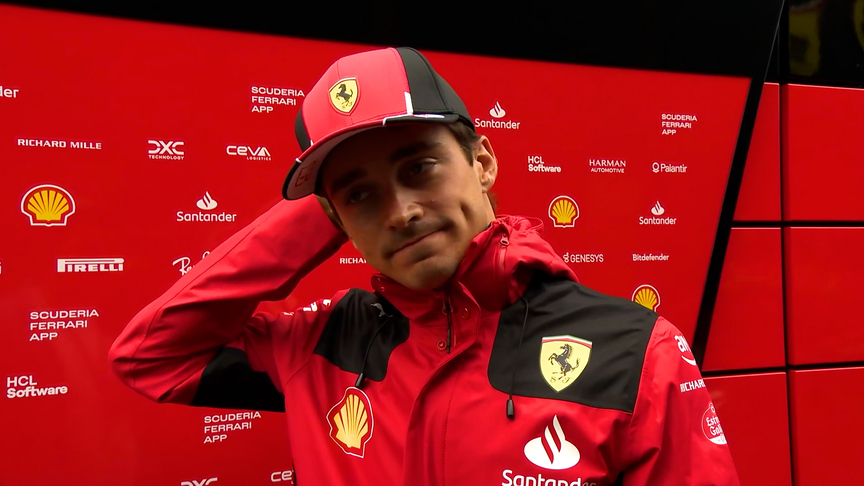 Leclerc admits Ferrari had ‘quite a few difficulties’ on a difficult first day at Zandvoort