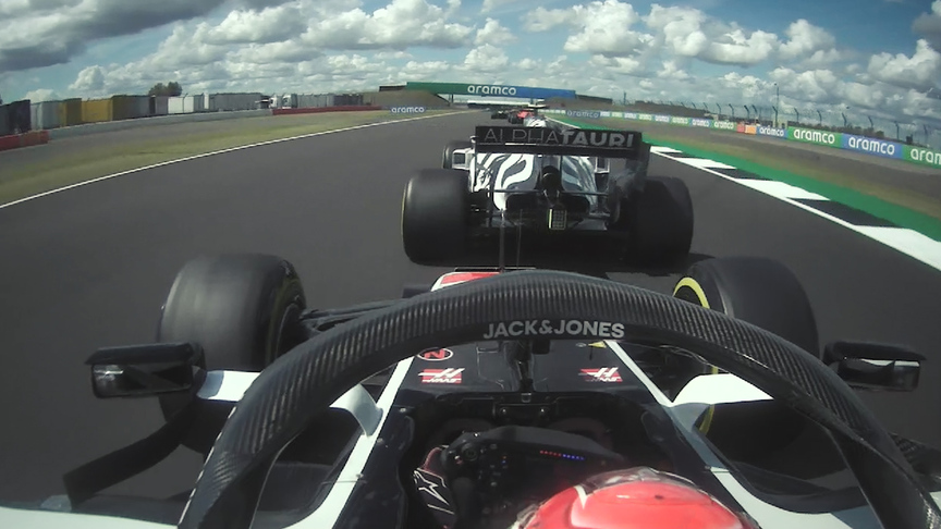British Grand Prix: First lap onboards