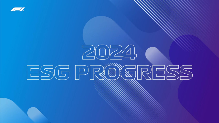 F1 issues update on ESG progress across 2024 season
