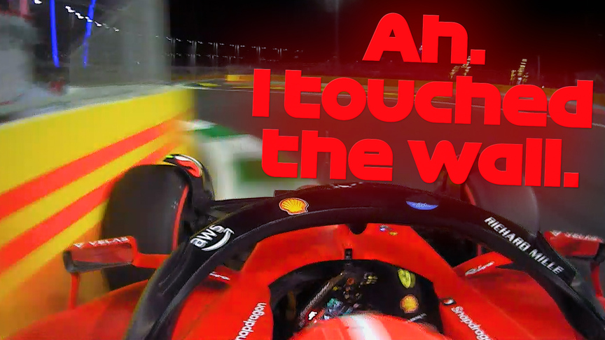 2022 Saudi Arabian GP FP2: Ferrari’s Sainz and Leclerc both hit the wall