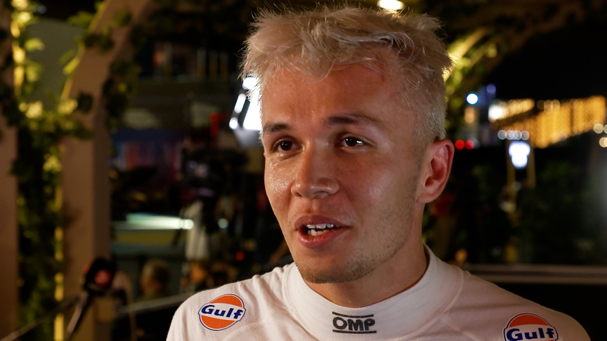 Albon still in the dark about what caused his Lap 27 retirement in Jeddah