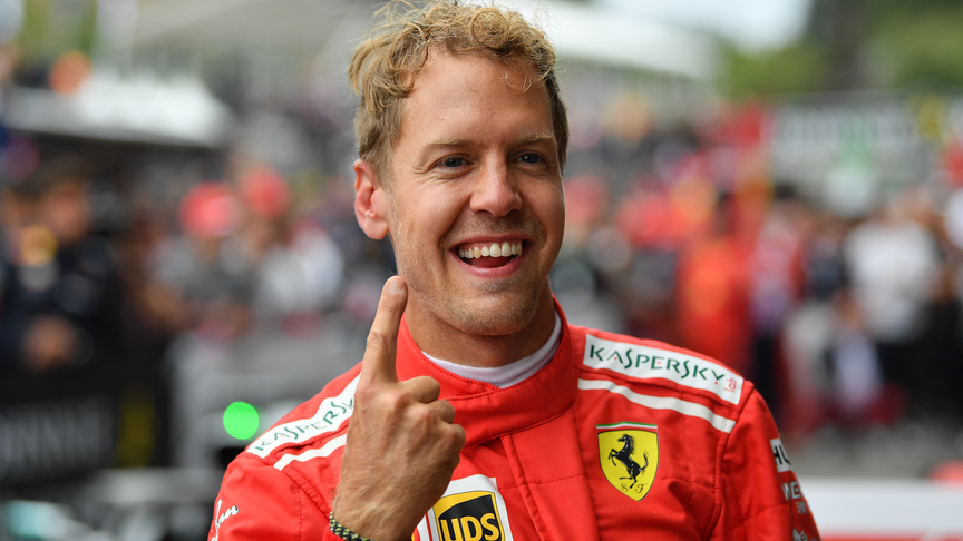 Sebastian Vettel's Top 5 Ferrari races
