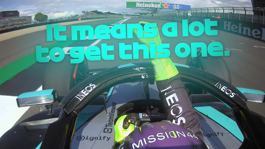 2024 British Grand Prix: Emotional Hamilton crosses the line to take a record ninth Silverstone victory