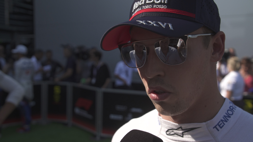 Daniil Kvyat: 'We have something wrong on the car'