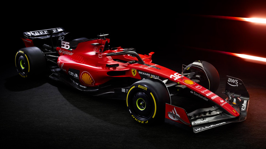 Ferrari reveal their 2023 car and livery