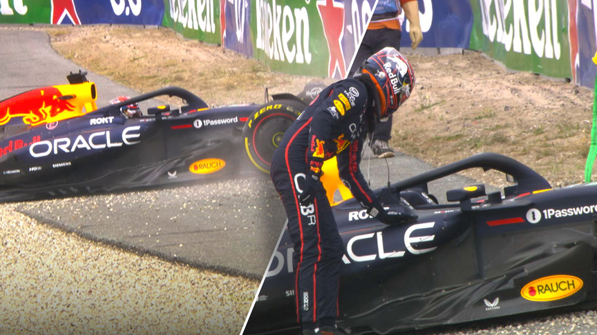 2025 Dutch GP FP2: Every spill, spin and crash from Friday practice at Zandvoort