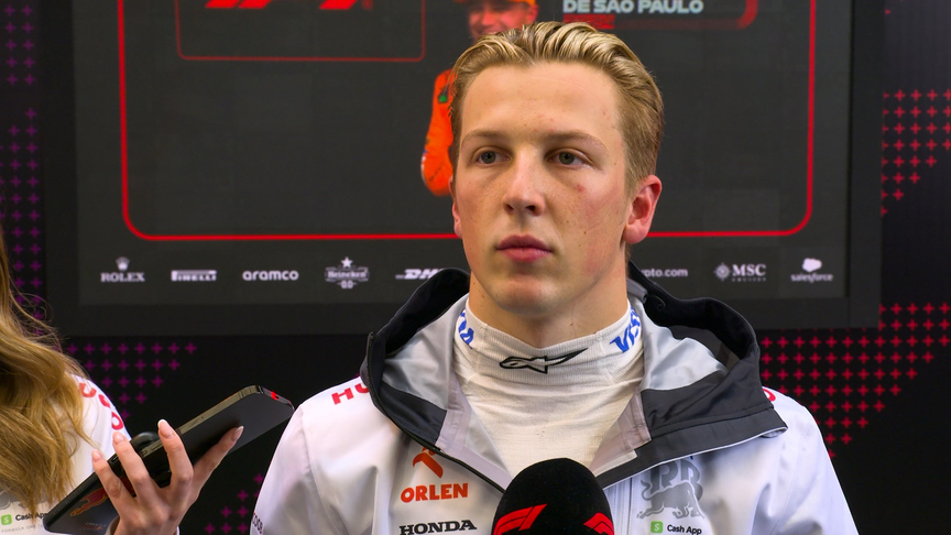 ‘I made a really big mistake’ – Lawson frustrated despite top five grid slot in Brazil