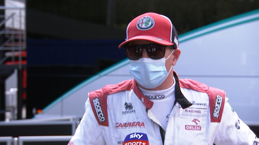 Kimi Raikkonen: 'It's where we are right now'