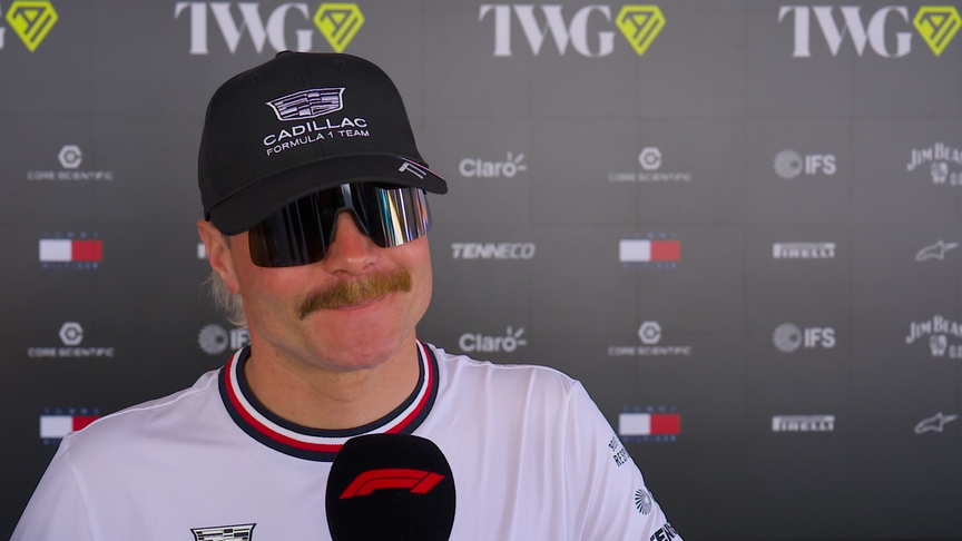 'We almost got some points' - Bottas says Cadillac 'improving each weekend'