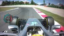 Onboard pole position lap - Lewis Hamilton, Spain 2017