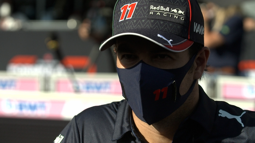 Sergio Pérez: 'Very special to be on the podium' in Mexico City