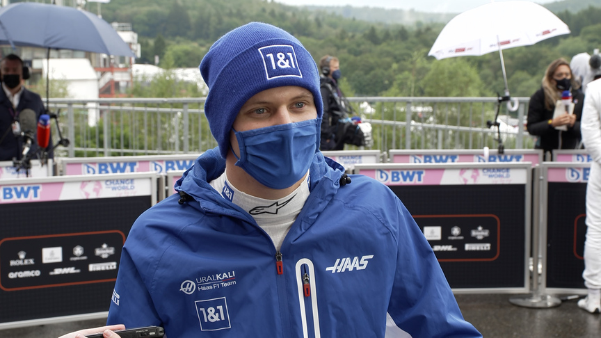 Mick Schumacher happy with 'fun' day of 'training' in the rain at Spa