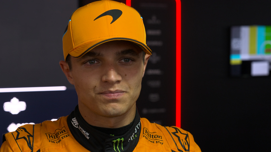 Norris wary of Red Bull threat after taking pole in Hungary