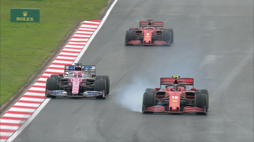 2020 Turkish Grand Prix: Vettel snatches podium from Leclerc on last lap