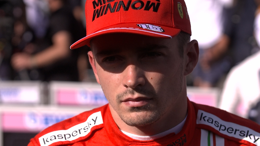 Charles Leclerc 'not happy' with himself after Q3 errror in Mexico