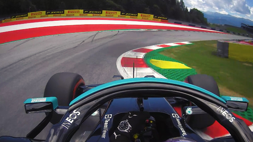 2021 Styrian GP FP3: Onboard for Lewis Hamilton’s fastest lap