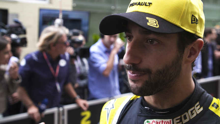 Daniel Ricciardo: We can leave here with pride