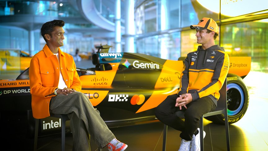 Lando Norris on signing his new McLaren contract