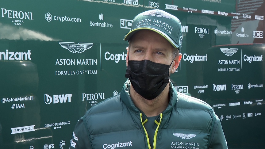 Sebastian Vettel thinks Aston Martin have made 'small improvements'