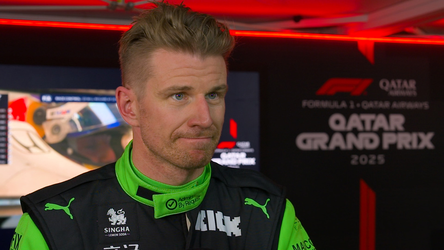 Hulkenberg ‘very happy’ despite just missing out on Q3 in Qatar