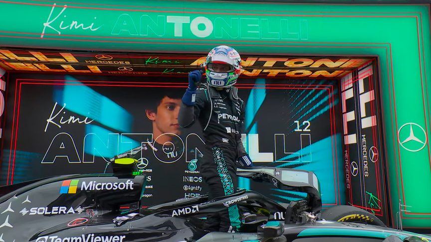 2026 Canadian Grand Prix: Antonelli crosses the line to take his fourth victory in a row