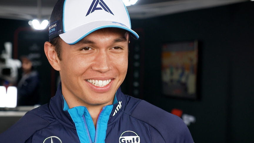 Alex Albon on his Zandvoort prospects: 'The weather's gonna play a big part'