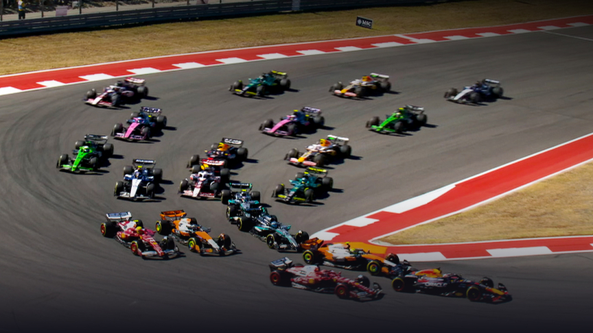 2025 United States Grand Prix: Leclerc snatches P2 from Norris on the race start