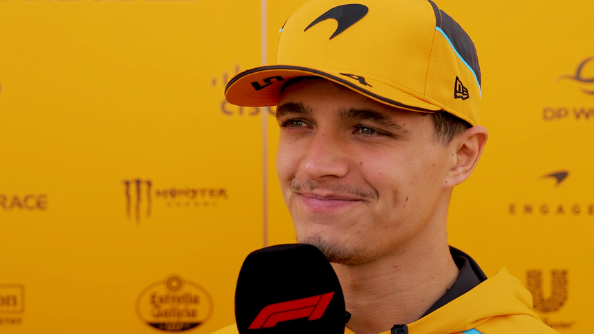 Norris: We're definitely 'quite a chunk behind Ferrari'