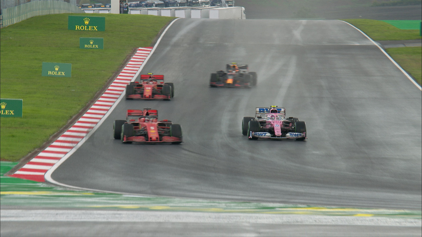 2020 Turkish Grand Prix: Pole-sitter stroll drops down order in Vettel battle
