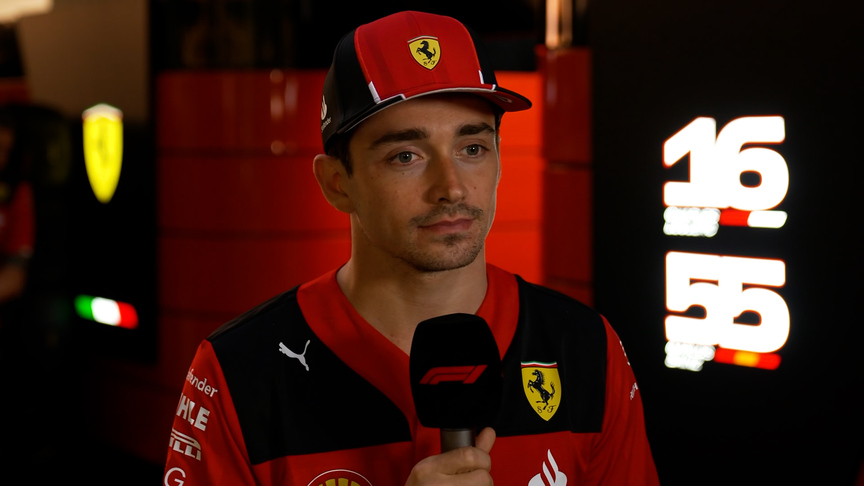 Leclerc admits he simply ‘pushed too much’ before his crash in FP2